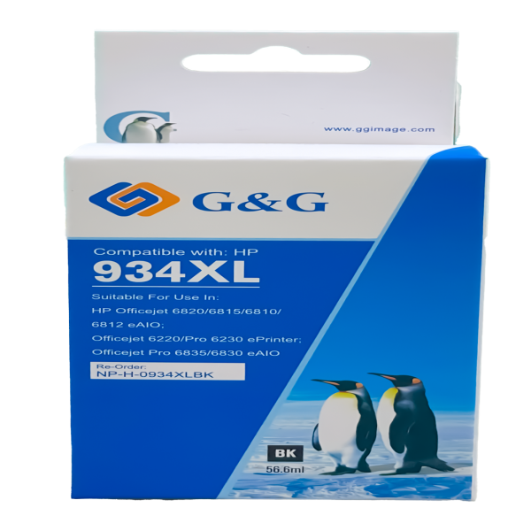 Mực in phun G&G màu đen NP-H-0935XLBK